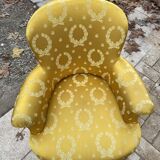 Napoleon 3 shepherdess or toad armchair