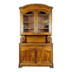 Parisian Louis Philippe period walnut bookcase sideboard circa 1830