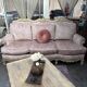 Vintage baroque sofa
