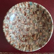 Set of 2 mixed clay bowls Gerbino from Vallauris