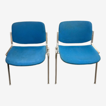 Dsc 106 chairs by Gaincarlo Piretti for Castelli