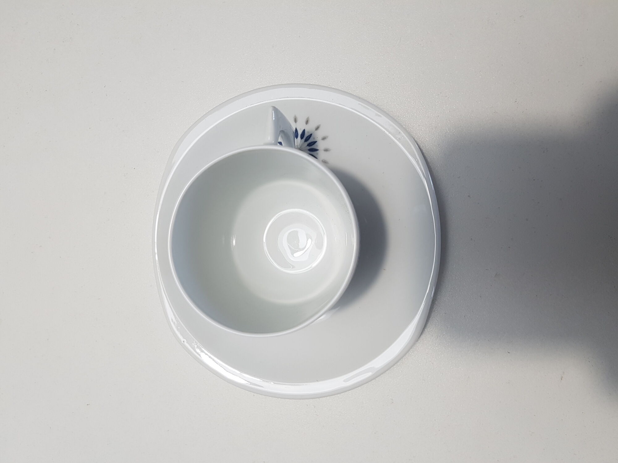 Limoges porcelain coffee service  by Bernardaud, 1970