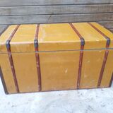 Old travel trunk