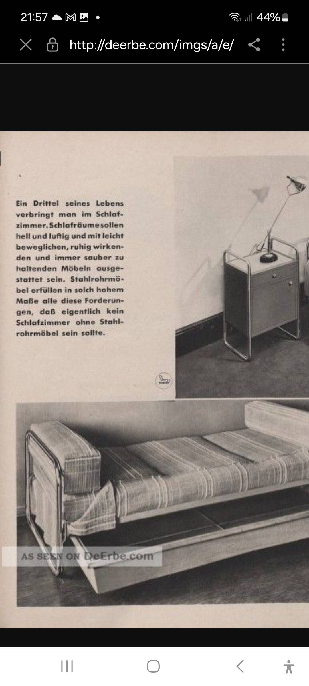 Thonet M2 bedside tables