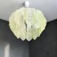 Transparent lucite acrylic hanging lamp by ME Marbach Leutchen Germany
