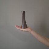 Ceramic soliflore vase artisanal handmade pottery Scandinavian country decoration