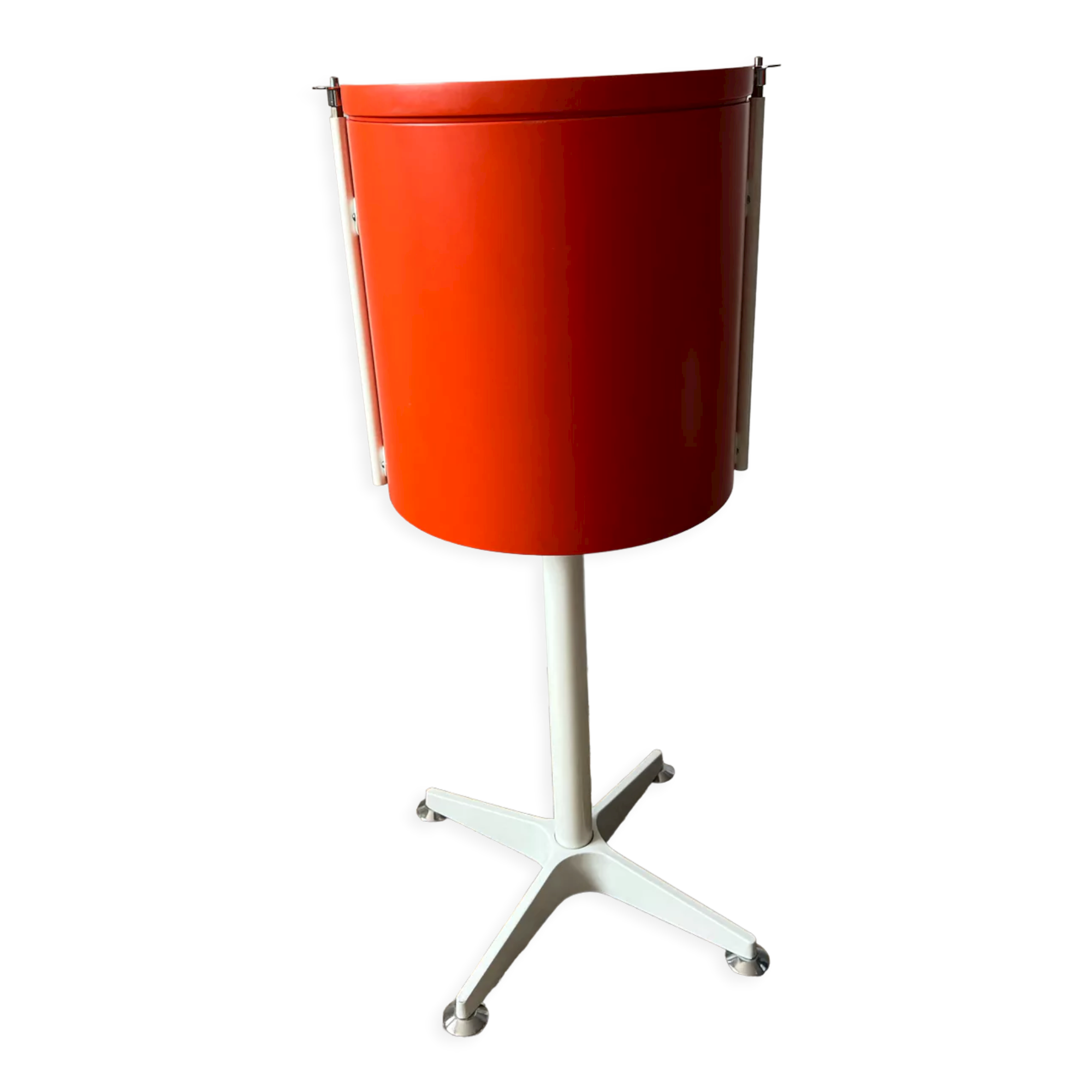 Vintage orange dressing table Bremshey & co 1960