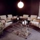 Fauteuil Lounge Par Viliam Chlebo En Chrome Et Lin, Kodreta 1979