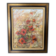 Huile sur toile, Les coquelicots, Charles Chenet