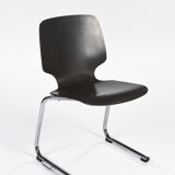 Suite of 3 stackable armchairs model pagholz, flottoto