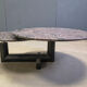 Vintage marble coffee table by Roche Bobois, 1980s