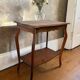 Vintage wooden side table/plant table