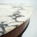 1950s Italian console with marble top