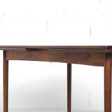 Scandinavian rosewood dining table 60's