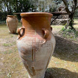 Terracotta pot jar