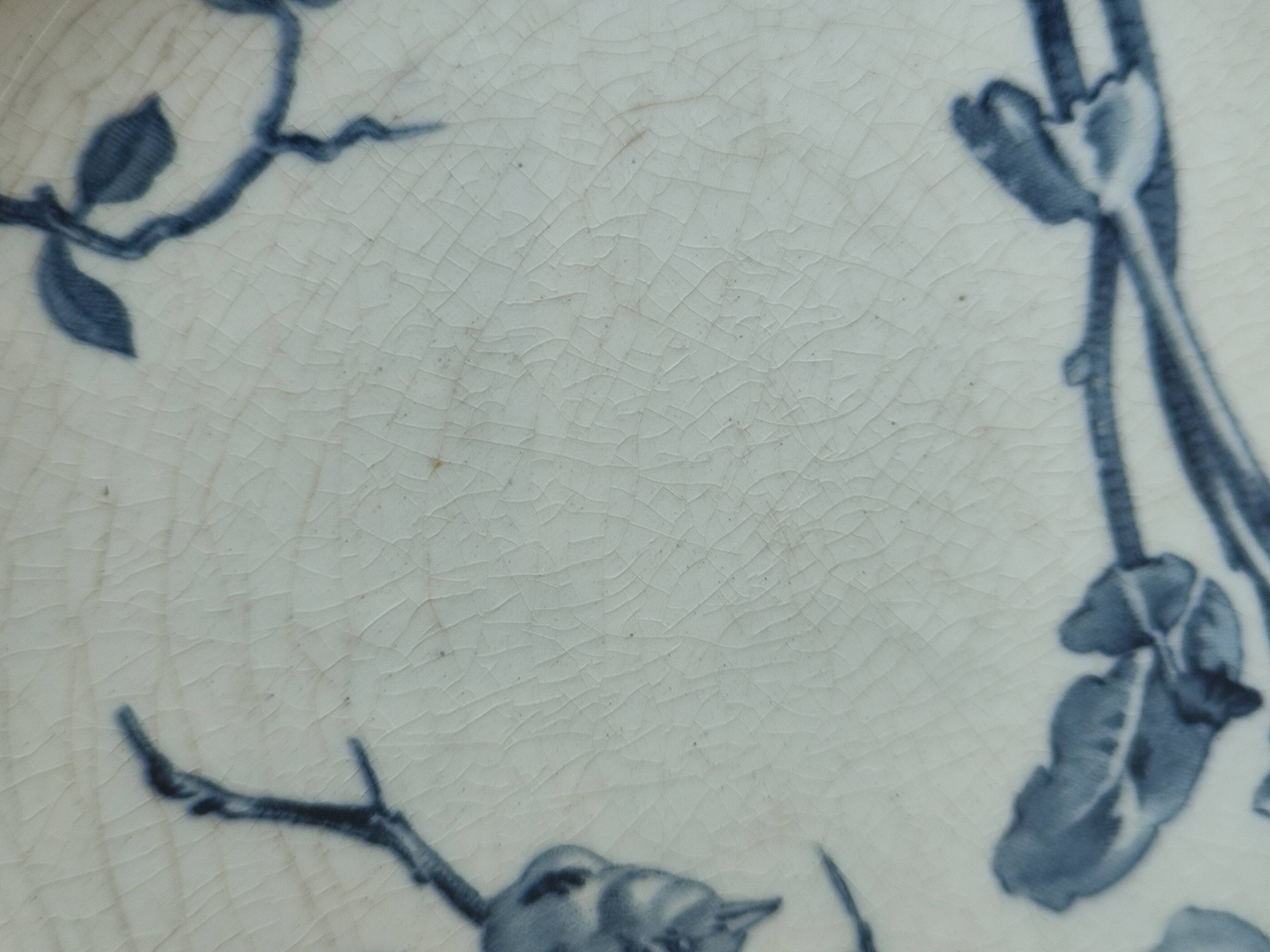 6 “Oxford” ironstone dessert plates from Choisy le Roi