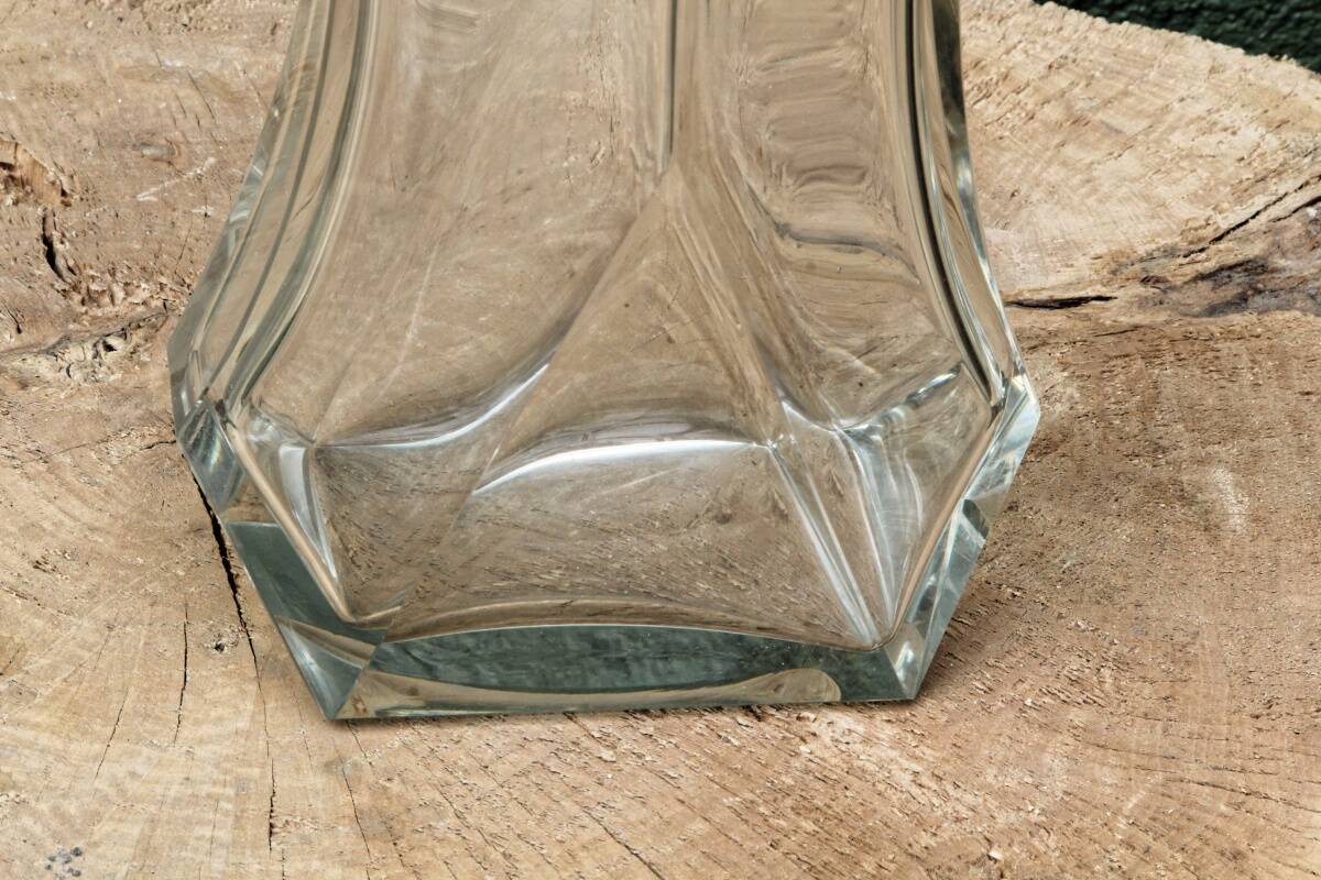 Art Deco cut crystal carafe
