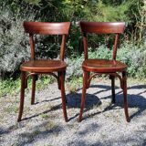 2 Fischel bistro chairs from the 30s