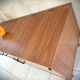 Low Scandinavian design sideboard in teak