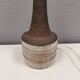 Ceramic table lamp, Danish, from the 1970s-80s. In earth tones.