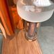 Mid-century German glass and copper pendant lamp by Cosack, 1960s.