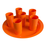 6 cups and the “Jean Pierre VITRAC” designer tray