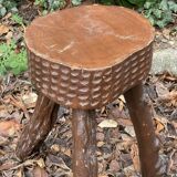 Brutalist tripod stool