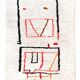 New Azilal Moroccan Berber rug with colourful patterns.