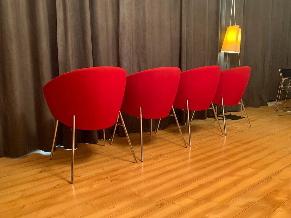 Megan club armchairs by René Holten for Artifort, the Netherlands, 2005, set of 4