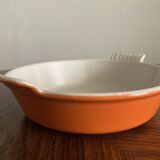Plat à gratin en fonte émaillée