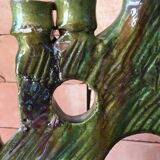 Tamegroute pottery candle holder