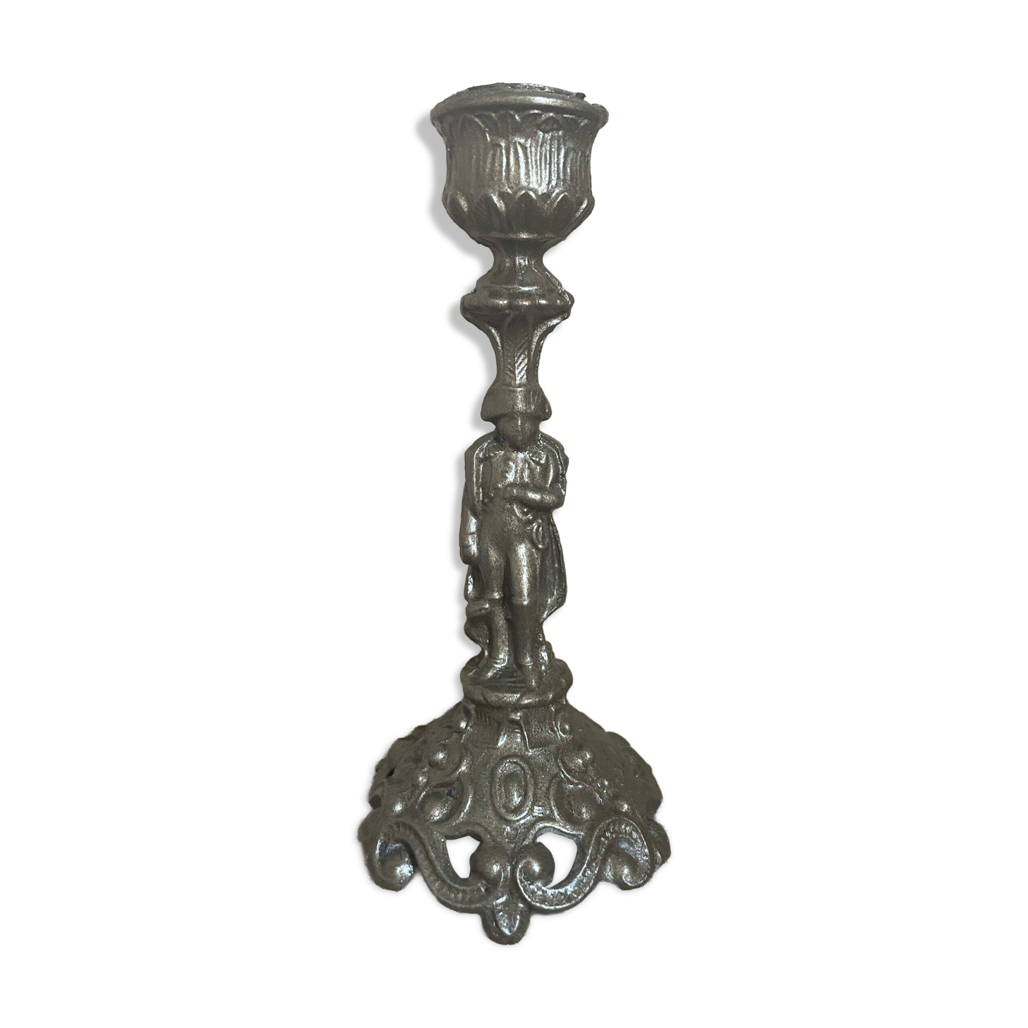 Napoleon Bonaparte gilded bronze candlestick