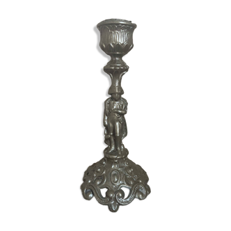 Napoleon Bonaparte gilded bronze candlestick