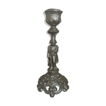 Napoleon Bonaparte gilded bronze candlestick