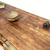 Very large solid pine farmhouse table