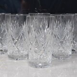 Cut crystal whisky glasses St Louis