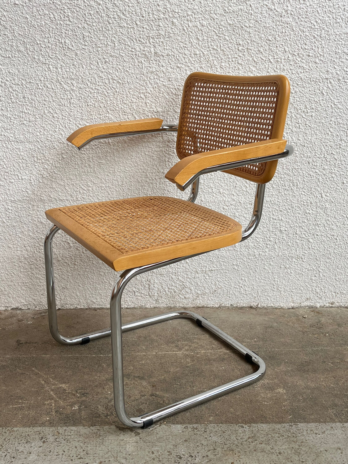 Pair of armchairs Cesca B64 Marcel Breuer