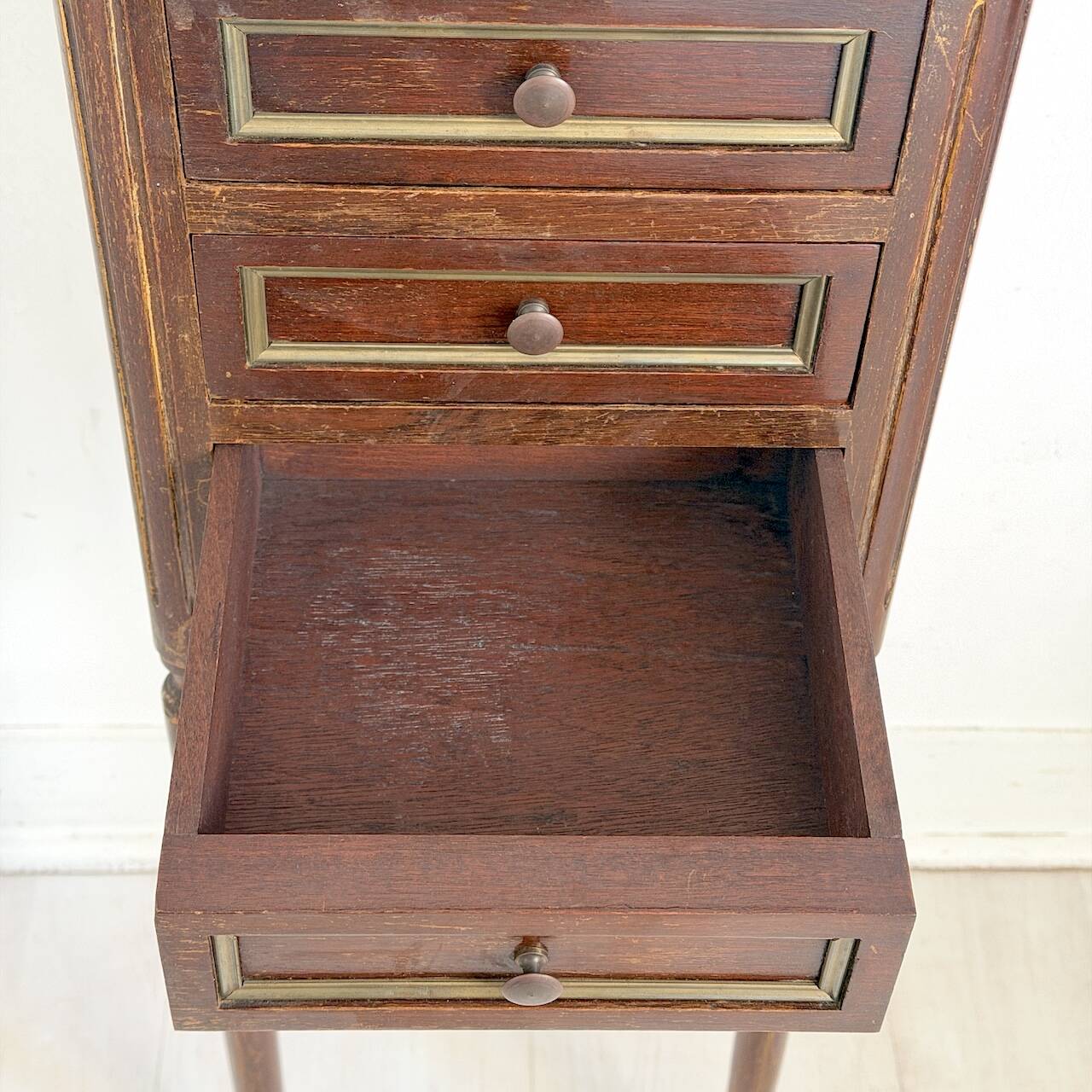 Small bedside table in Louis XVI style