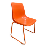 Chaise vintage orange Grofilex