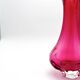 Set of 2 Organic Art Vases Josef Hospodka - Sommerso Fuchsia