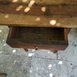 Table d'appoint bois ancienne