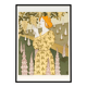 Poster “Blaze and Foxgloves”, after an Art Nouveau lithograph