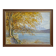 F. Zerboni – Animated Lakeside Landscape – Oil on Panel – Mid 20th Century