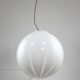 Vintage Italian Swirl Globe Pendant Lamp, 70s