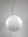Vintage Italian Swirl Globe Pendant Lamp, 70s
