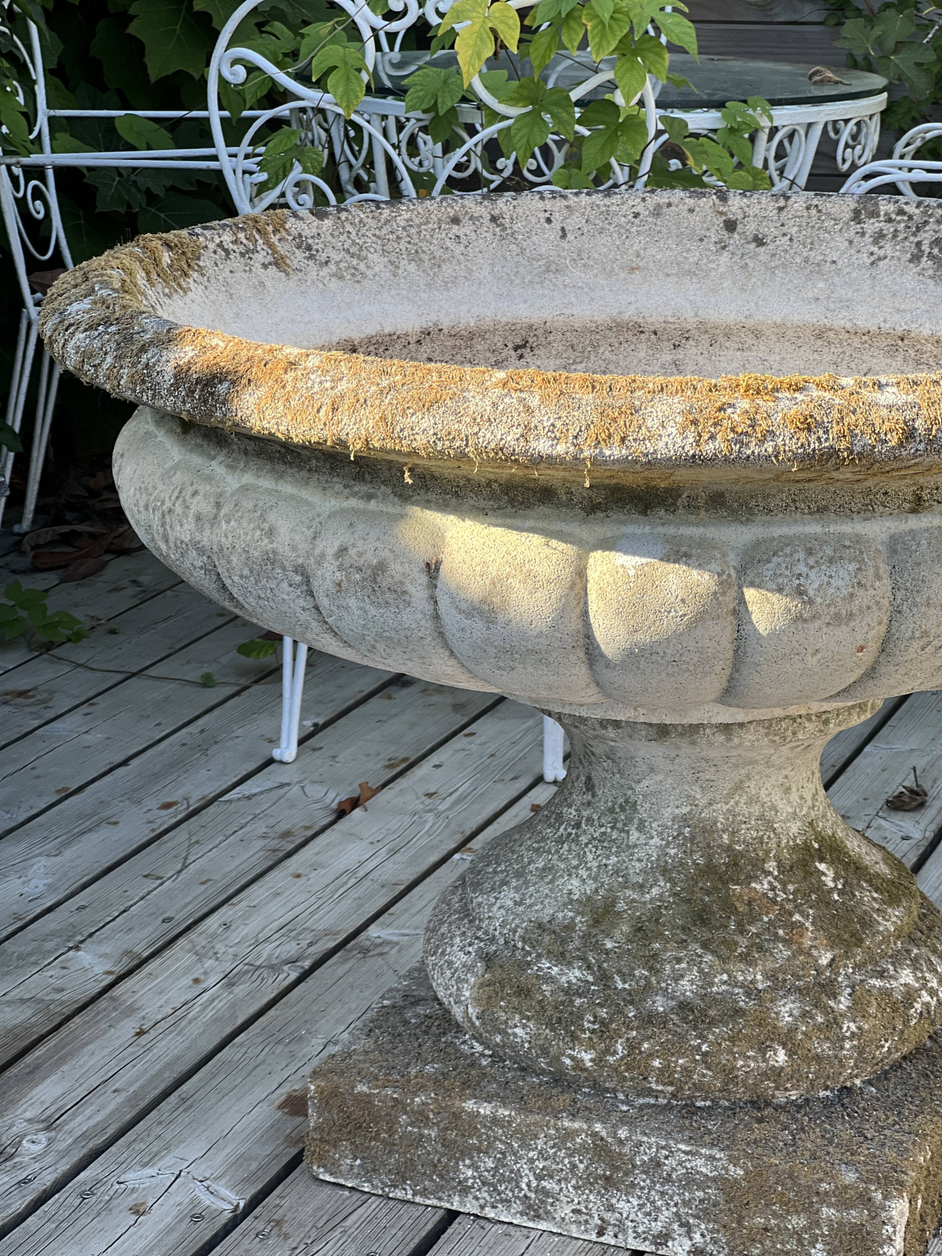 Grande vasque de jardin