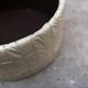 Pouf in leather patchwork 1970 vintage s