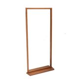Large vintage rectangular mirror made in the 60s