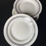 10 small plates from Gien