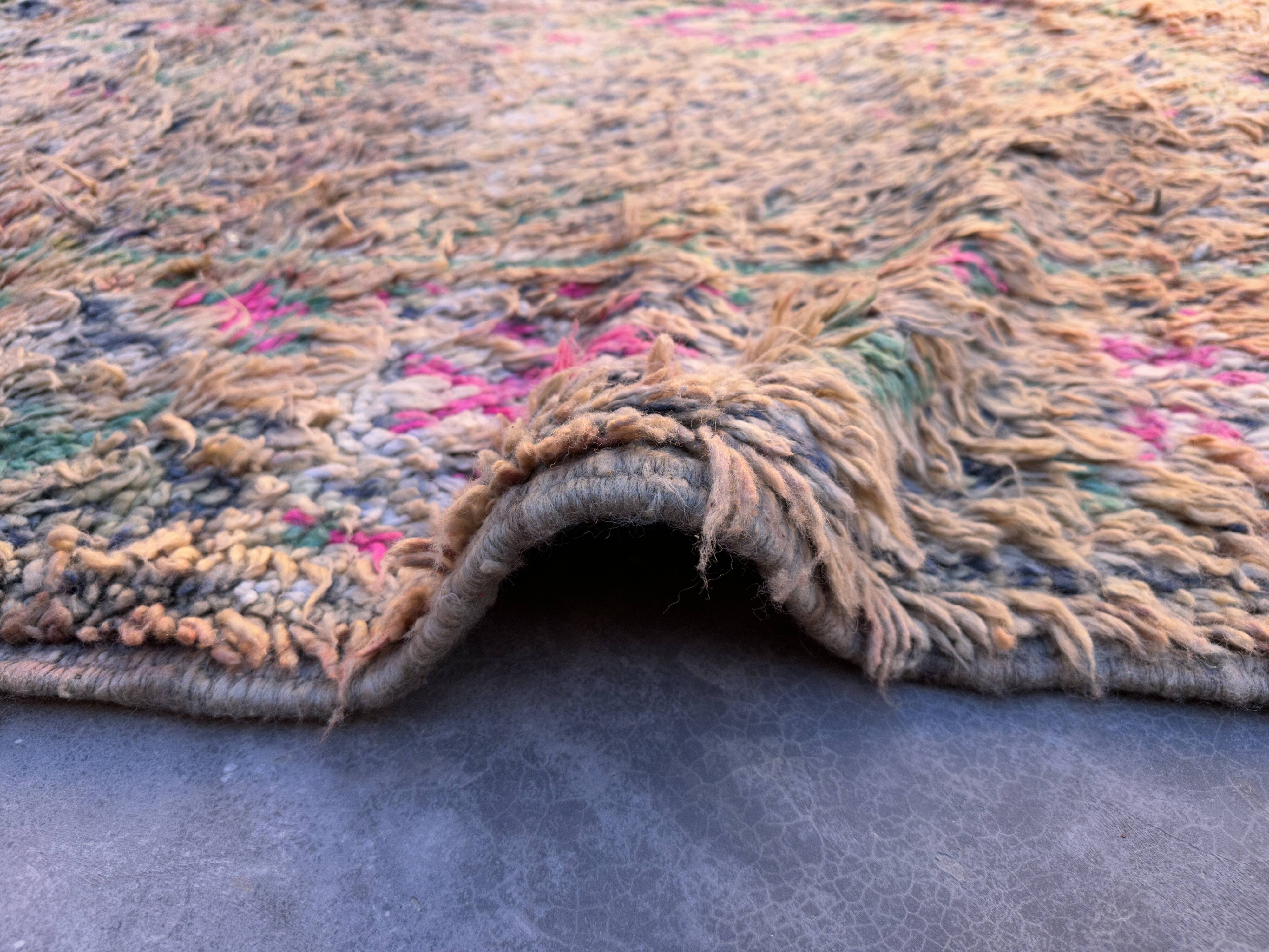 Colorful Zayan Moroccan Rug - 367 x 166 cm